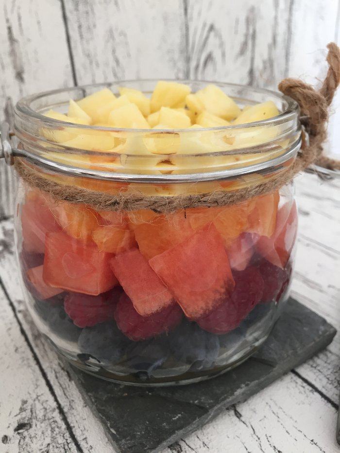 Sommerlicher Fruchtsalat - Rainbow Fruits