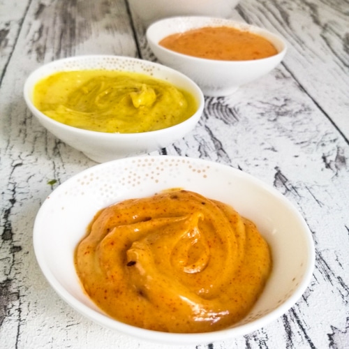 Selbstgemachte Curry Mayo